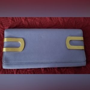 Michael Kors Collection Beverly Hinge Clutch